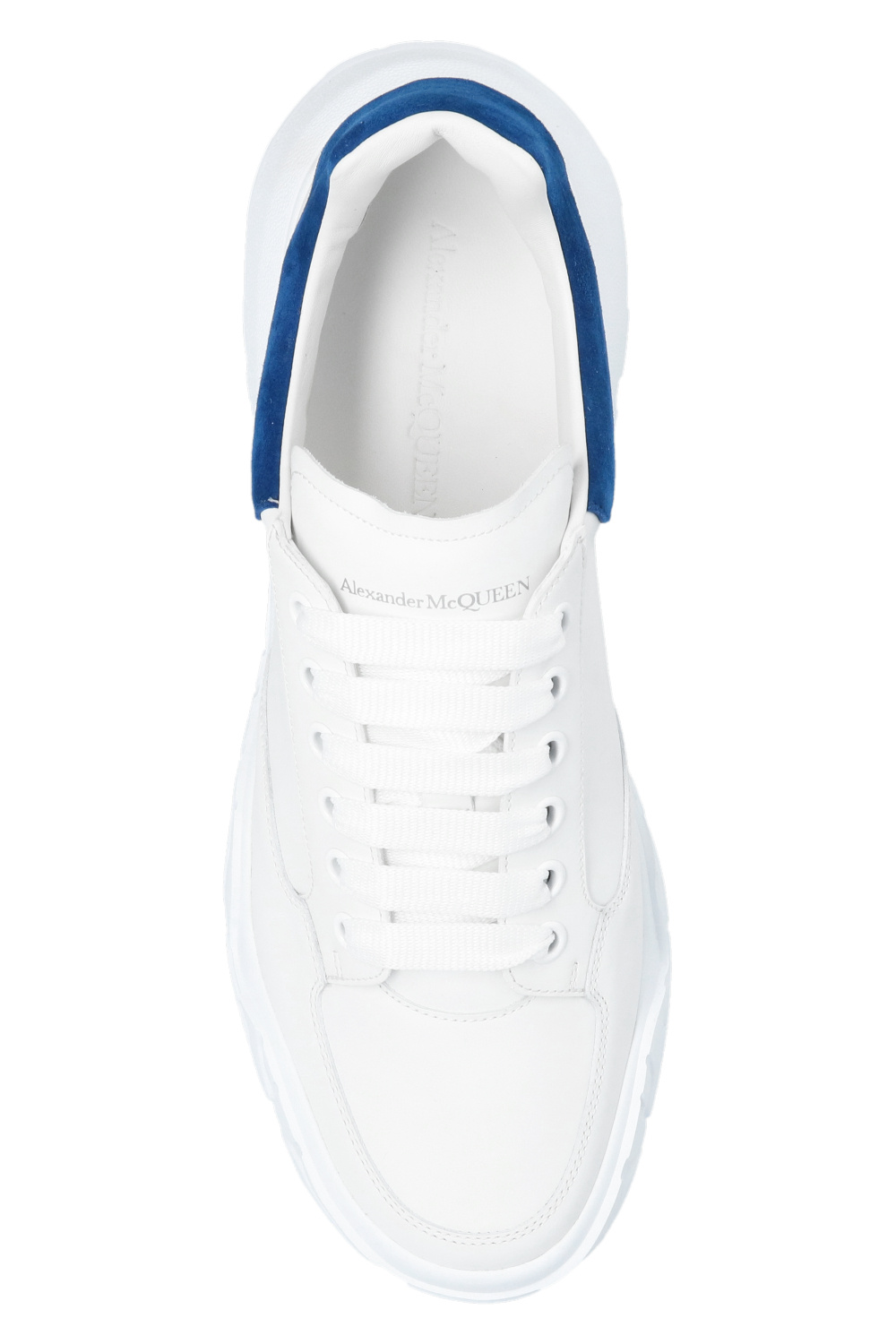 Alexander mcqueen basket bleu best sale